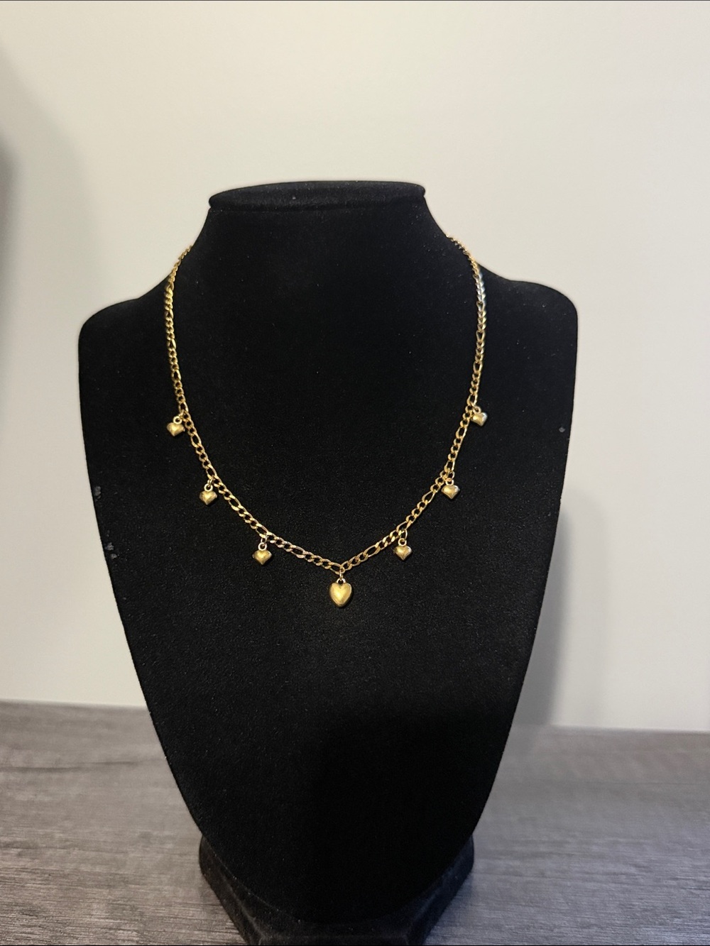 GP SS Heart Charm Chain Necklace